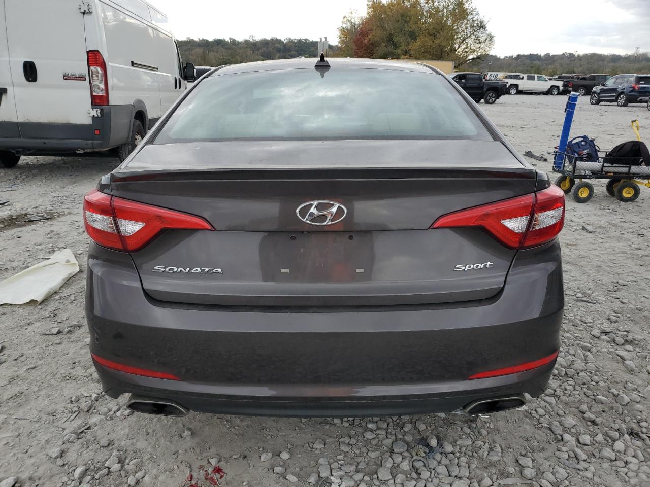2015 Hyundai Sonata VIN 5NPE34AF4FH135971 Copart auction photo, front end damage thumbnail 6