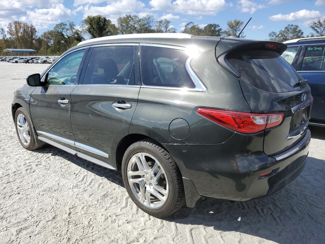2014 Infiniti QX60 VIN 5N1CL0MM9EC521284 Copart auction photo, front end damage thumbnail 2