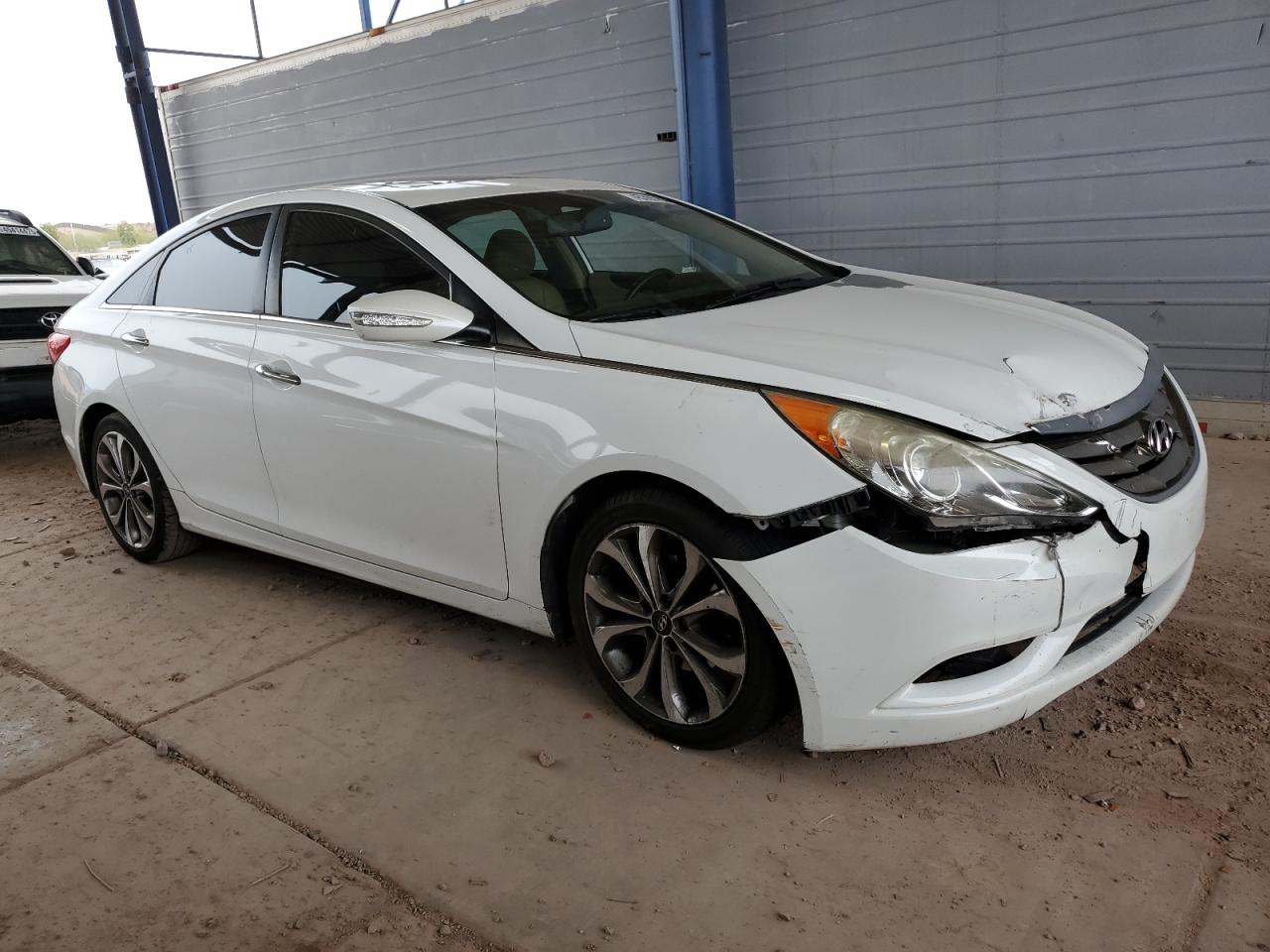 2013 Hyundai Sonata VIN 5NPEC4AB9DH675519 Copart auction photo, front end damage thumbnail 4