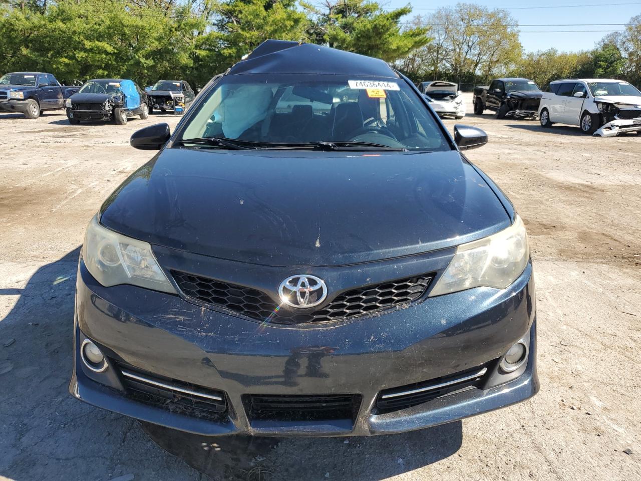 2012 Toyota Camry VIN 4T1BF1FK7CU154249 Copart auction photo, all over / frame damage damage thumbnail 5