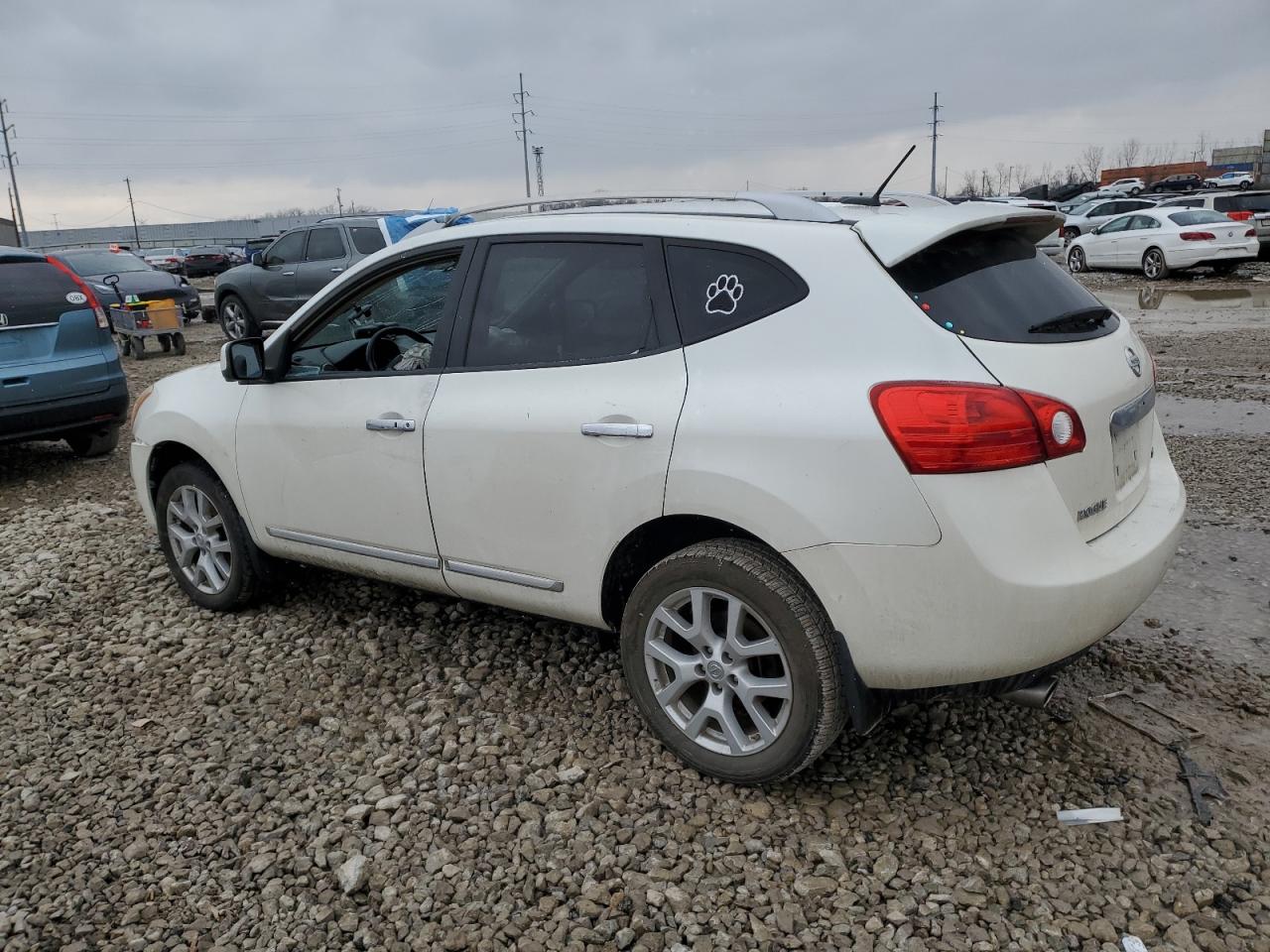 2013 Nissan Rogue VIN JN8AS5MT1DW013668 Copart auction photo, front end damage thumbnail 2