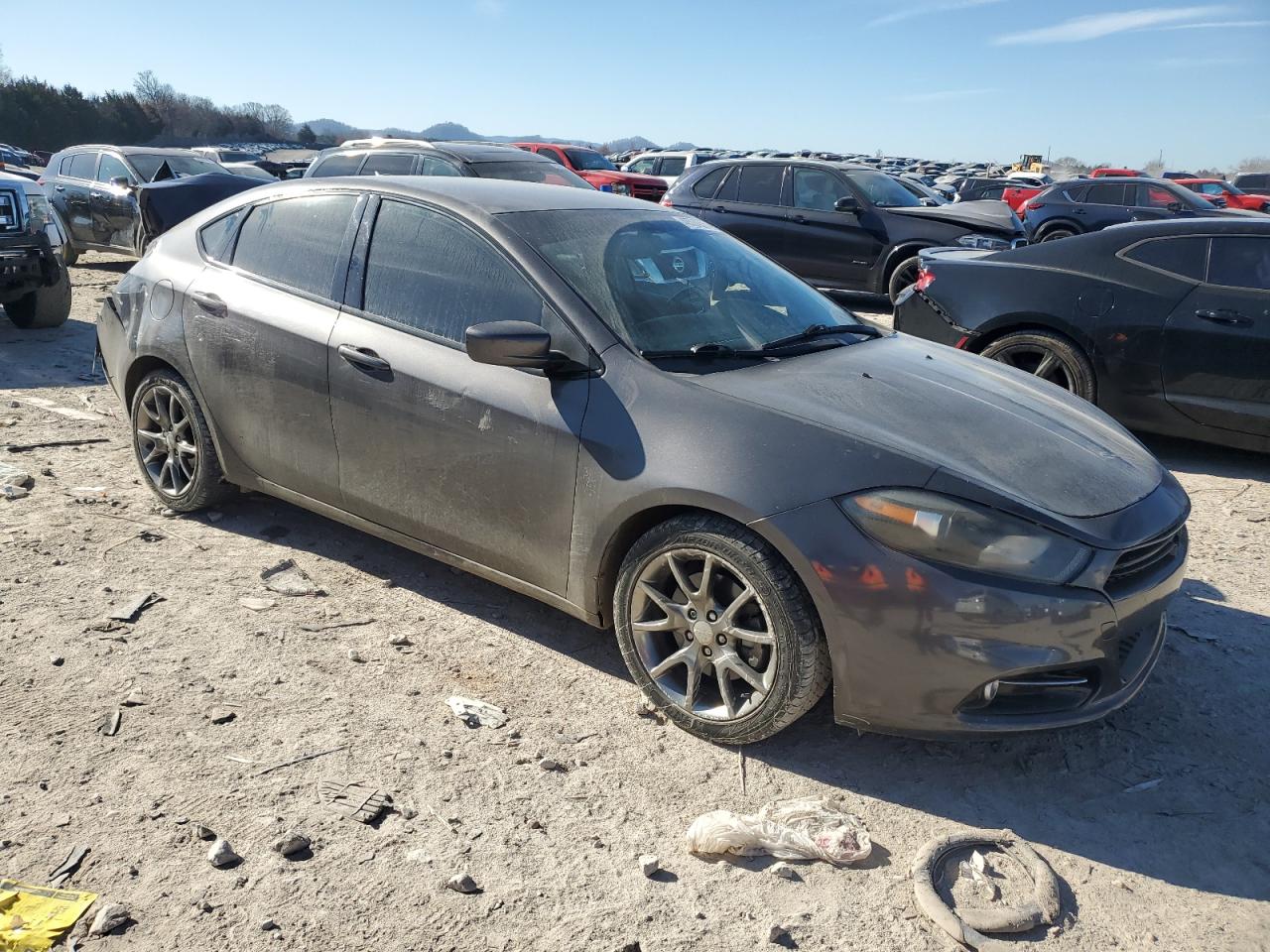 2014 Dodge Dart VIN 1C3CDFBB3ED907185 Copart auction photo, rear end damage thumbnail 4