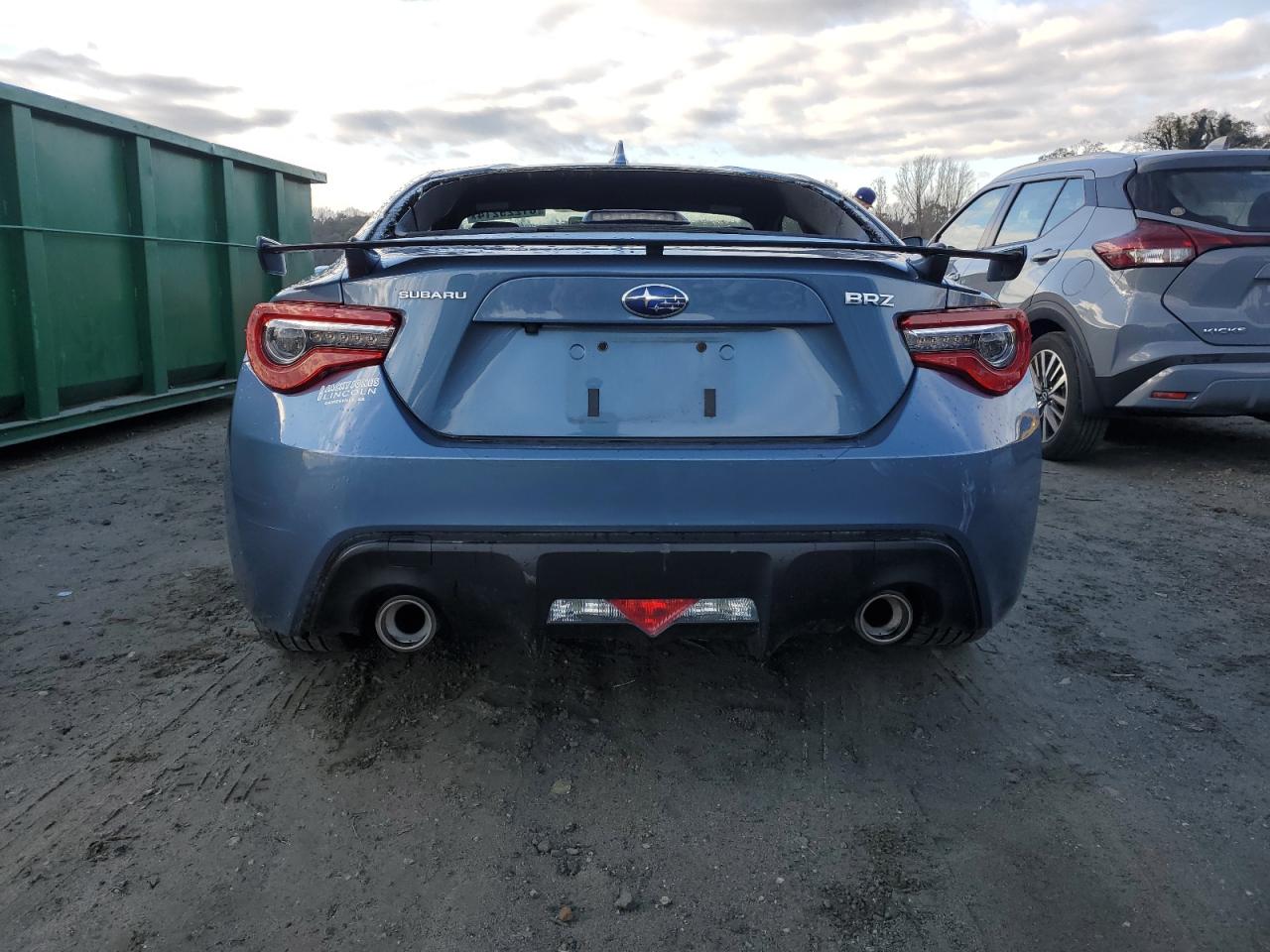 2018 Subaru BRZ VIN JF1ZCAC16J9601327 Copart auction photo, top/roof / hail damage thumbnail 6