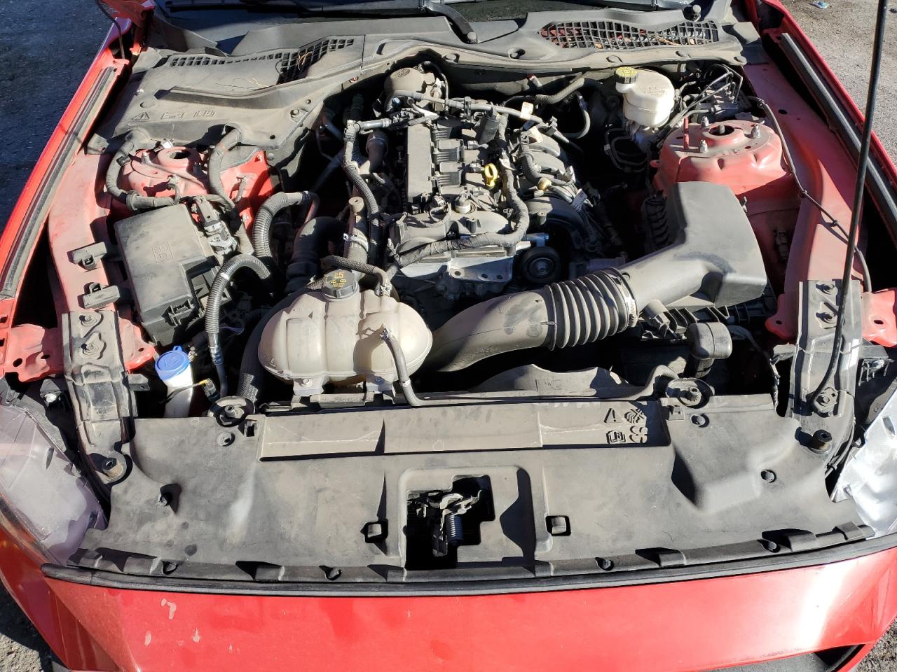 2021 Ford Mustang VIN 1FA6P8TH3M5124011 Copart auction photo, front end damage thumbnail 11