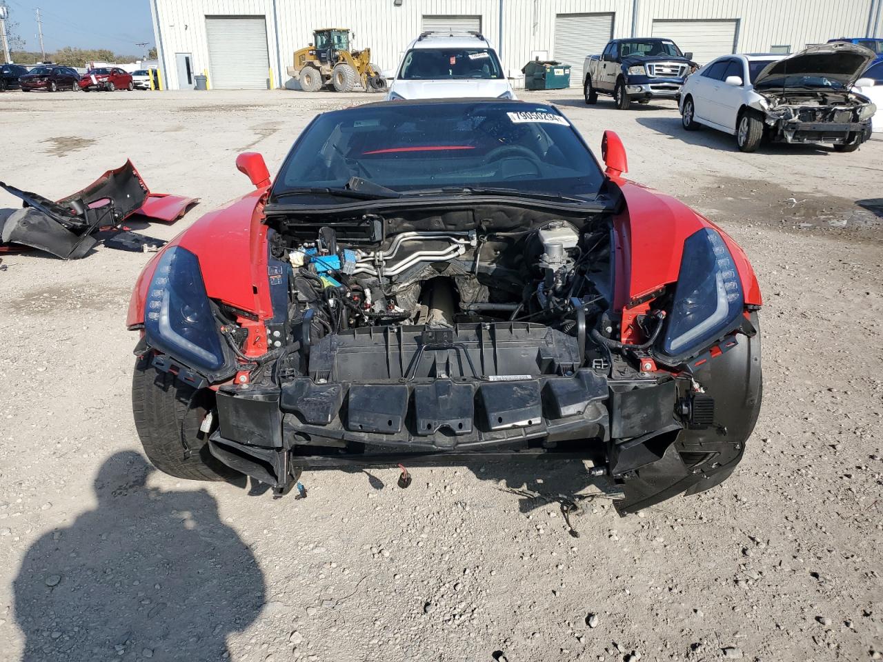 2016 Chevrolet Corvette VIN 1G1YK2D78G5124636 Copart auction photo, vandalism / all over damage thumbnail 5
