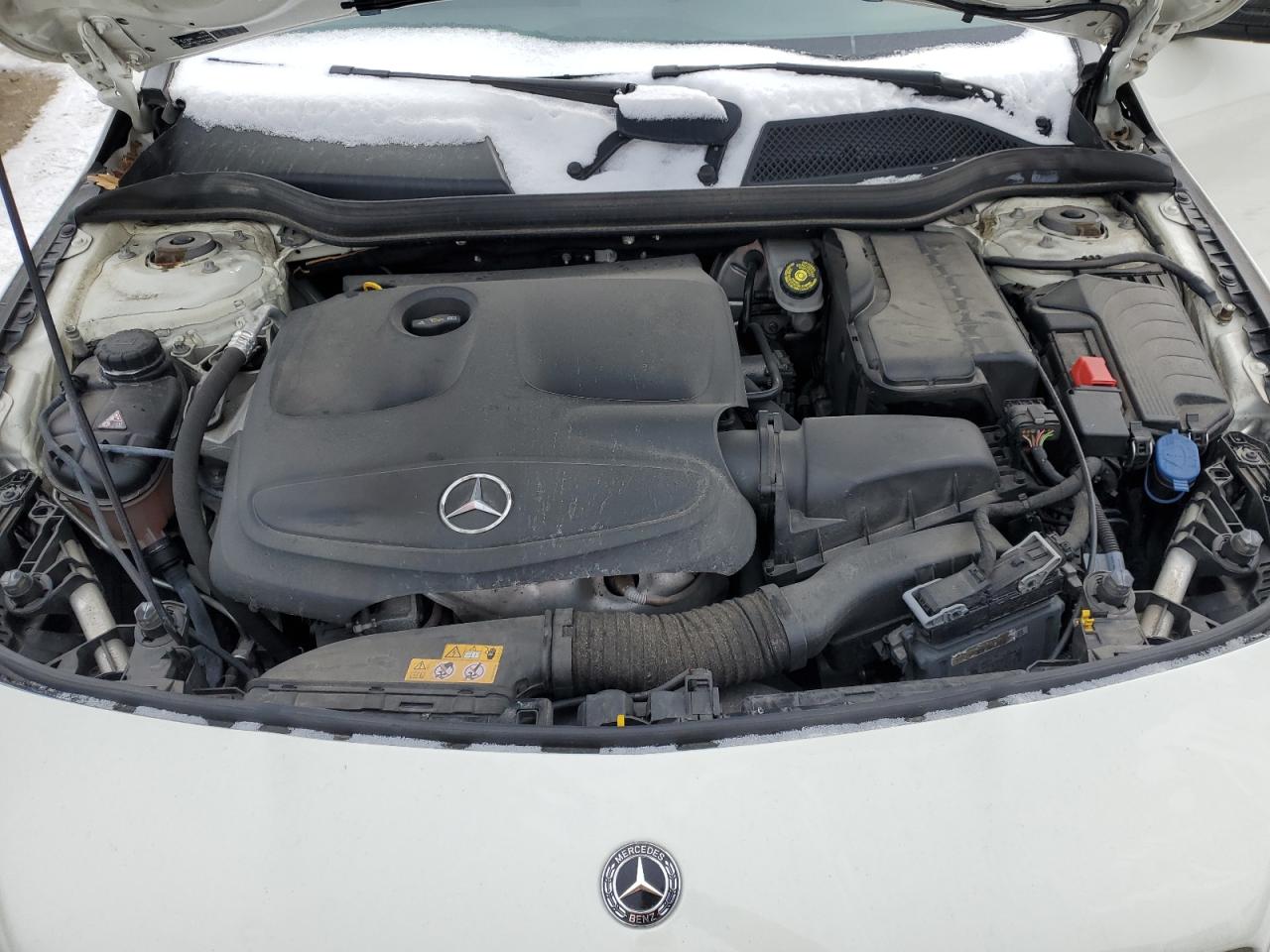 2018 Mercedes-Benz CLA-klasse VIN WDDSJ4GB7JN584265 Copart auction photo, vandalism / side damage thumbnail 11