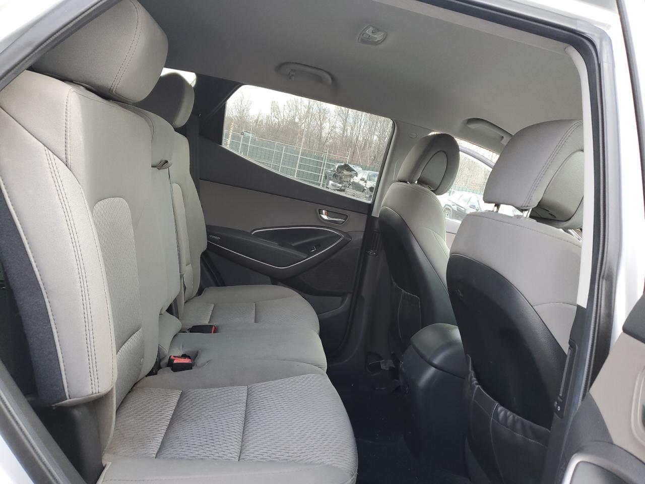 2013 Hyundai Santa Fe VIN 5XYZTDLB1DG089614 Copart auction photo, front end / side damage thumbnail 11