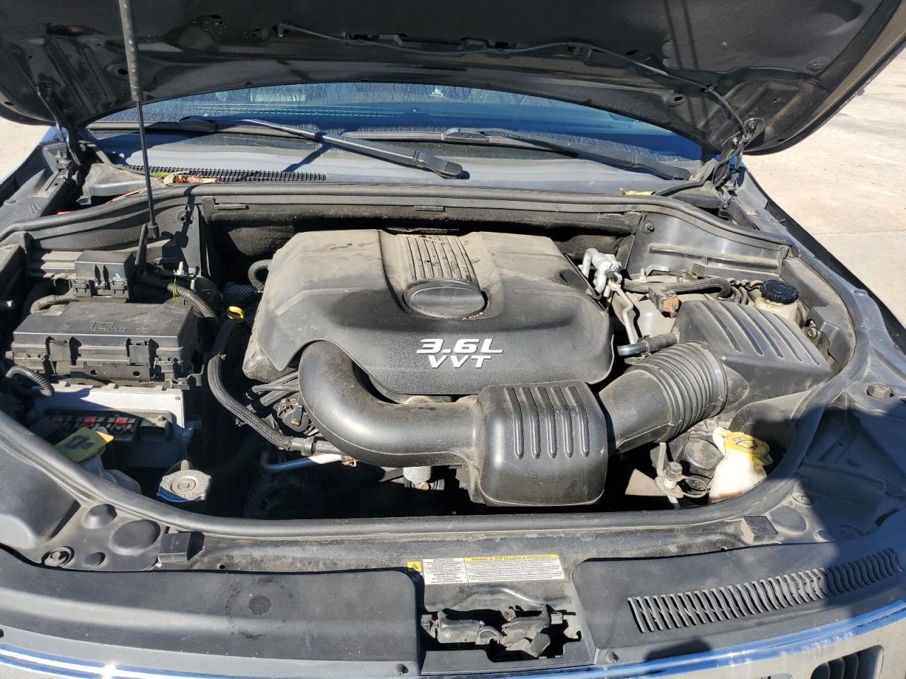 2013 Jeep Grand Cherokee VIN 1C4RJFAG4DC599413 Copart auction photo, frame damage / front end damage thumbnail 12