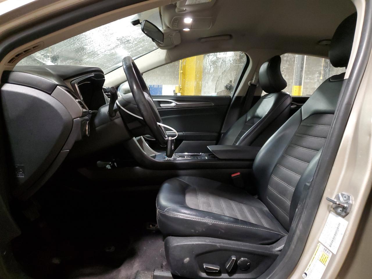 2017 Ford Fusion VIN 3FA6P0LU7HR314380 Copart auction photo, rear end / side damage thumbnail 7
