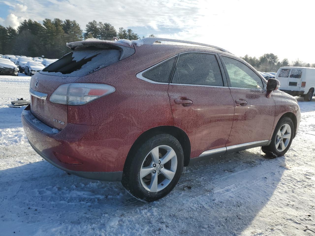 2010 Lexus RX VIN JTJBK1BA0A2405227 Copart auction photo, front end / rear end damage thumbnail 3