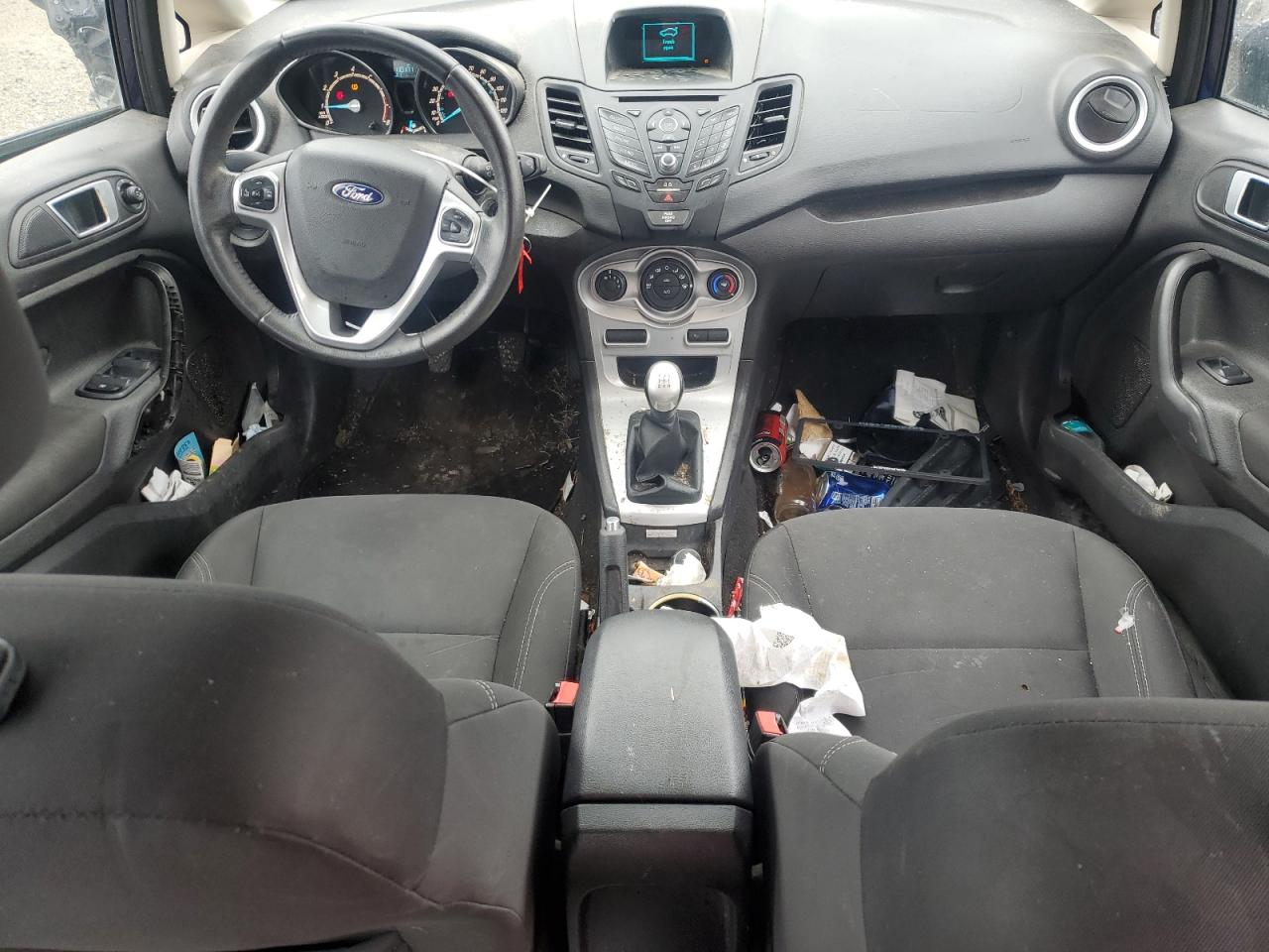 2016 Ford Fiesta VIN 3FADP4BJ1GM205561 Copart auction photo, front end / side damage thumbnail 8