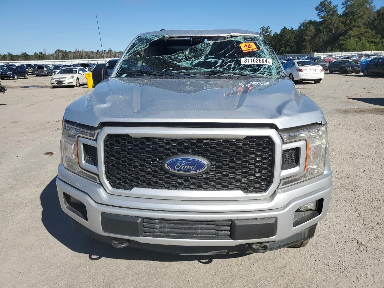 2019 Ford F-150 VIN 1FTEW1E51KFC77402 Copart auction photo, all over damage thumbnail 5