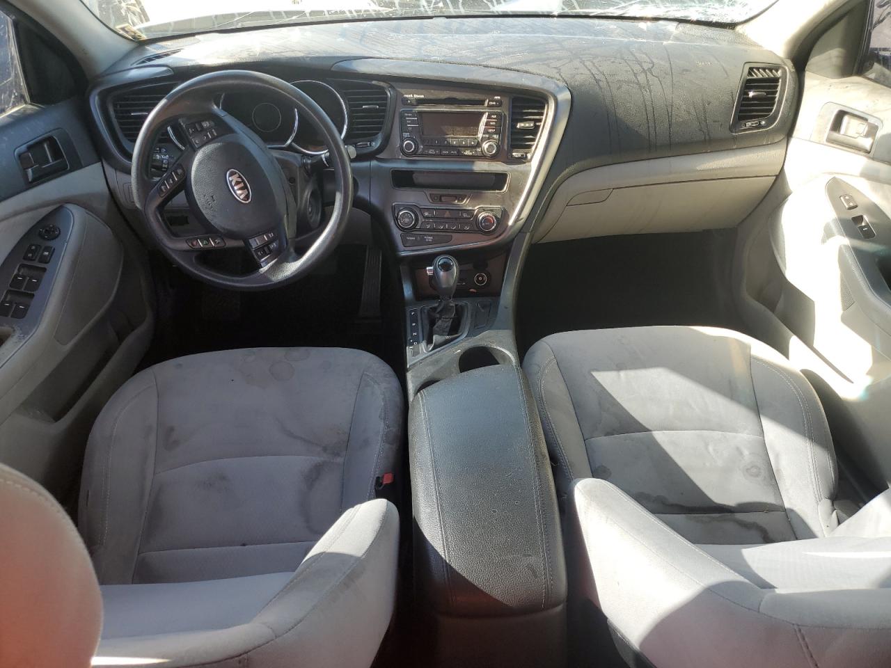 2013 KIA Optima VIN 5XXGM4A76DG094668 Copart auction photo, rollover damage thumbnail 8