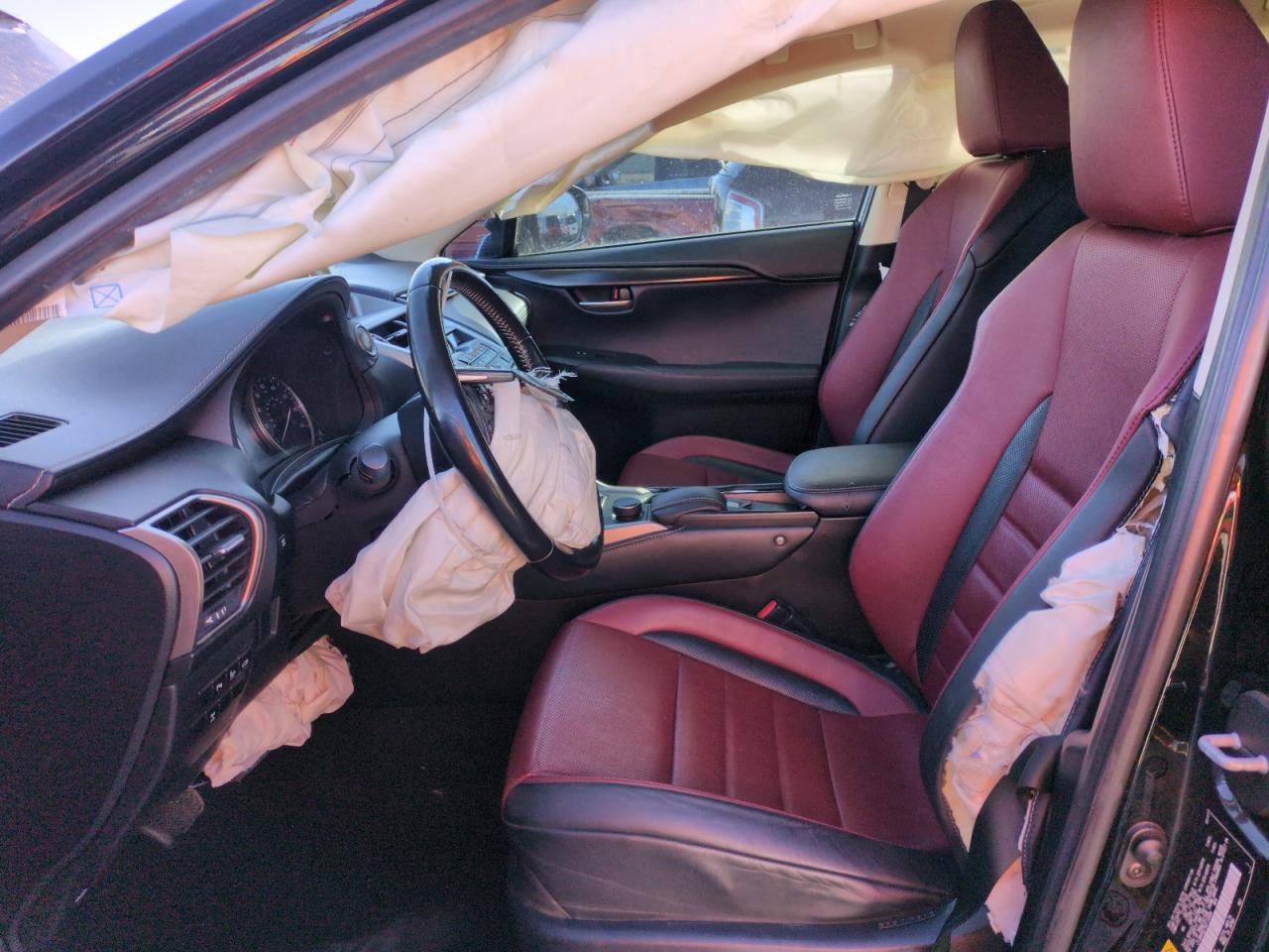 2017 Lexus NX VIN JTJBARBZ7H2116508 Copart auction photo, front end damage thumbnail 7