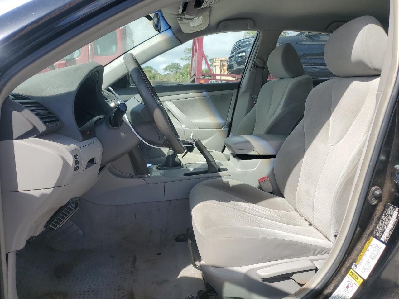 2007 Toyota Camry VIN 4T1BE46K17U077100 Copart auction photo, rear end / side damage thumbnail 7