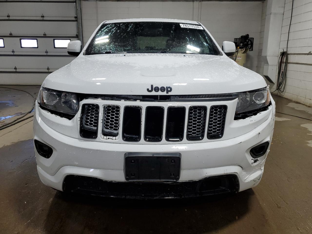 2015 Jeep Grand Cherokee VIN 1C4RJFAGXFC852852 Copart auction photo, front end damage thumbnail 5