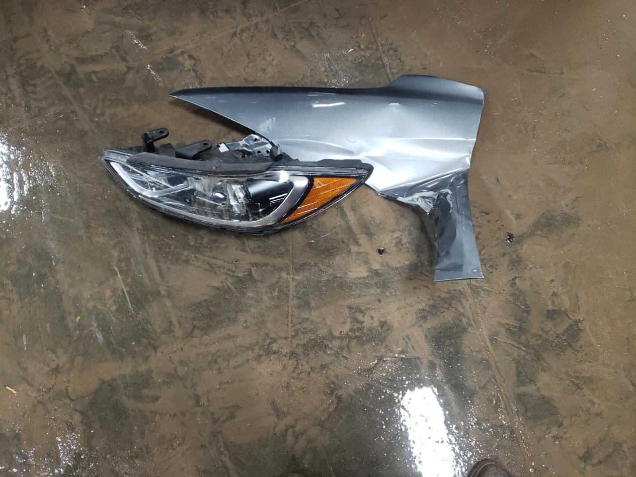 2017 Hyundai Elantra VIN KMHD74LF6HU408586 Copart auction photo, front end / side damage thumbnail 12