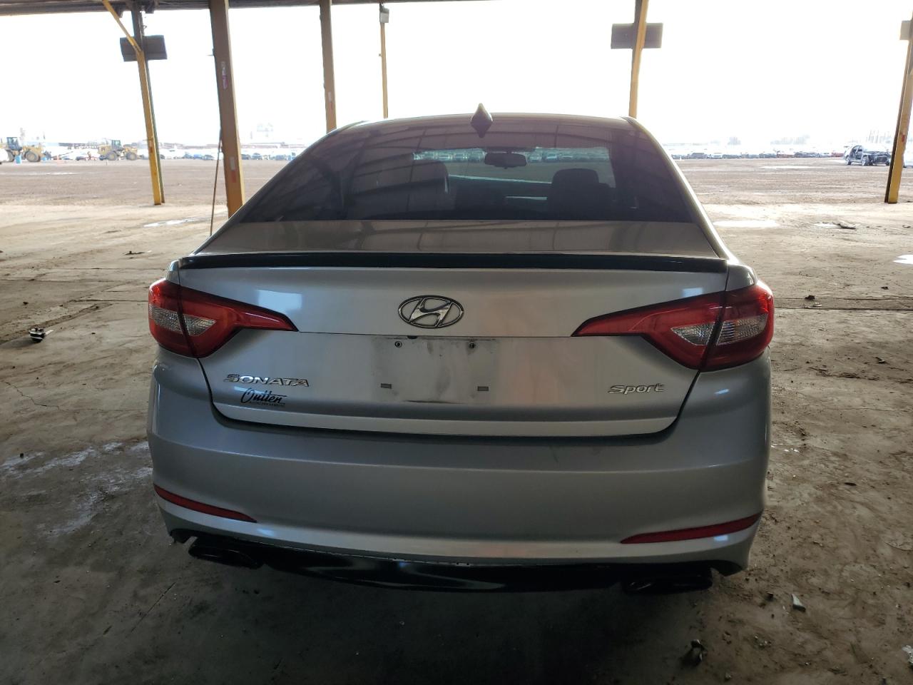 2016 Hyundai Sonata VIN 5NPE34AF5GH342970 Copart auction photo, front end / mechanical damage thumbnail 6
