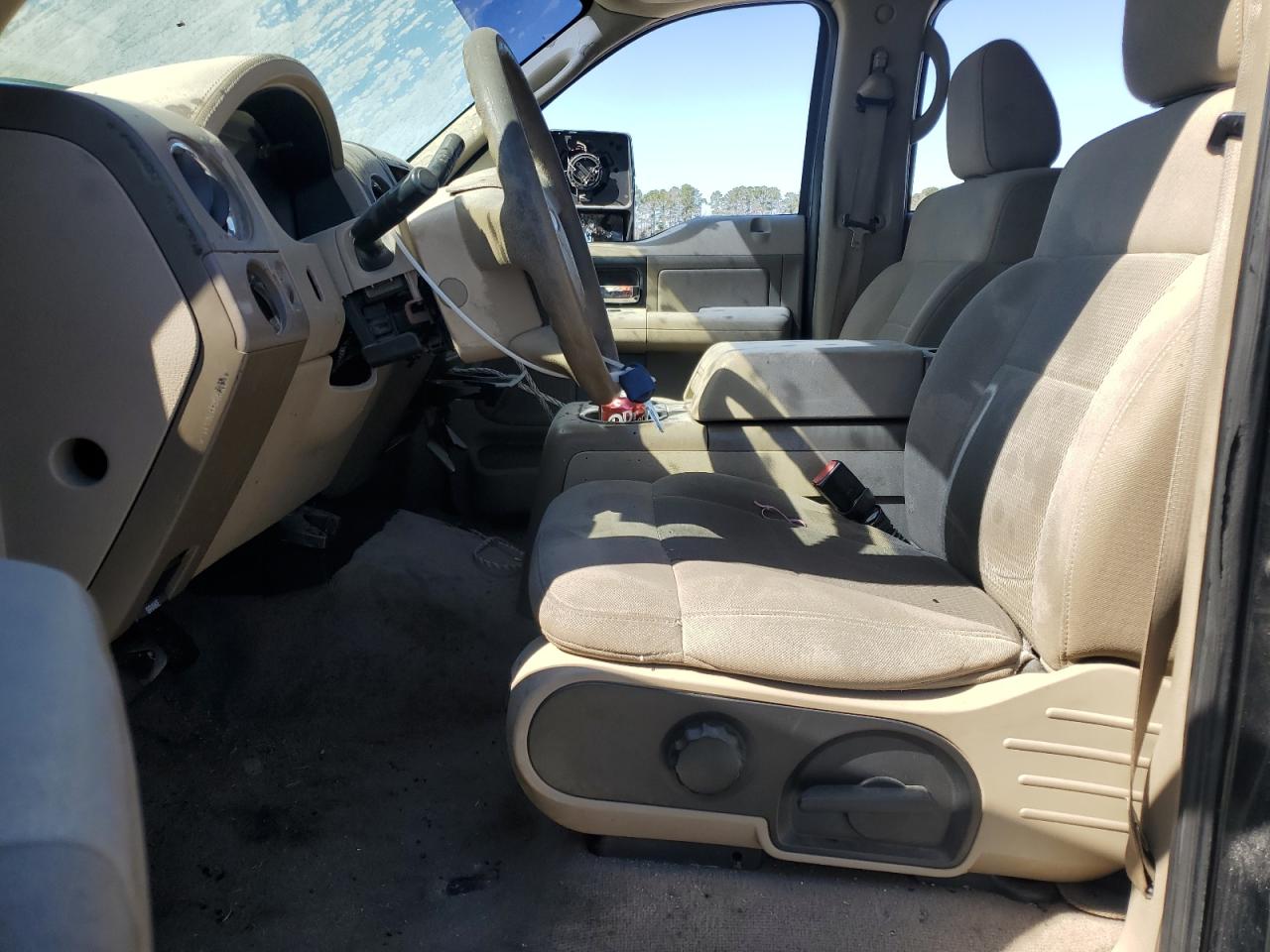 2006 Ford F-150 VIN 1FTPW14546FA48261 Copart auction photo, vandalism damage thumbnail 7