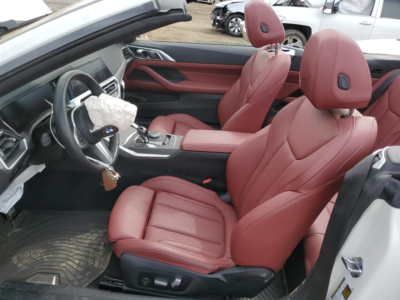 2022 BMW 4er VIN WBA23AT03NCJ90980 Copart auction photo, frame damage / front end damage thumbnail 7