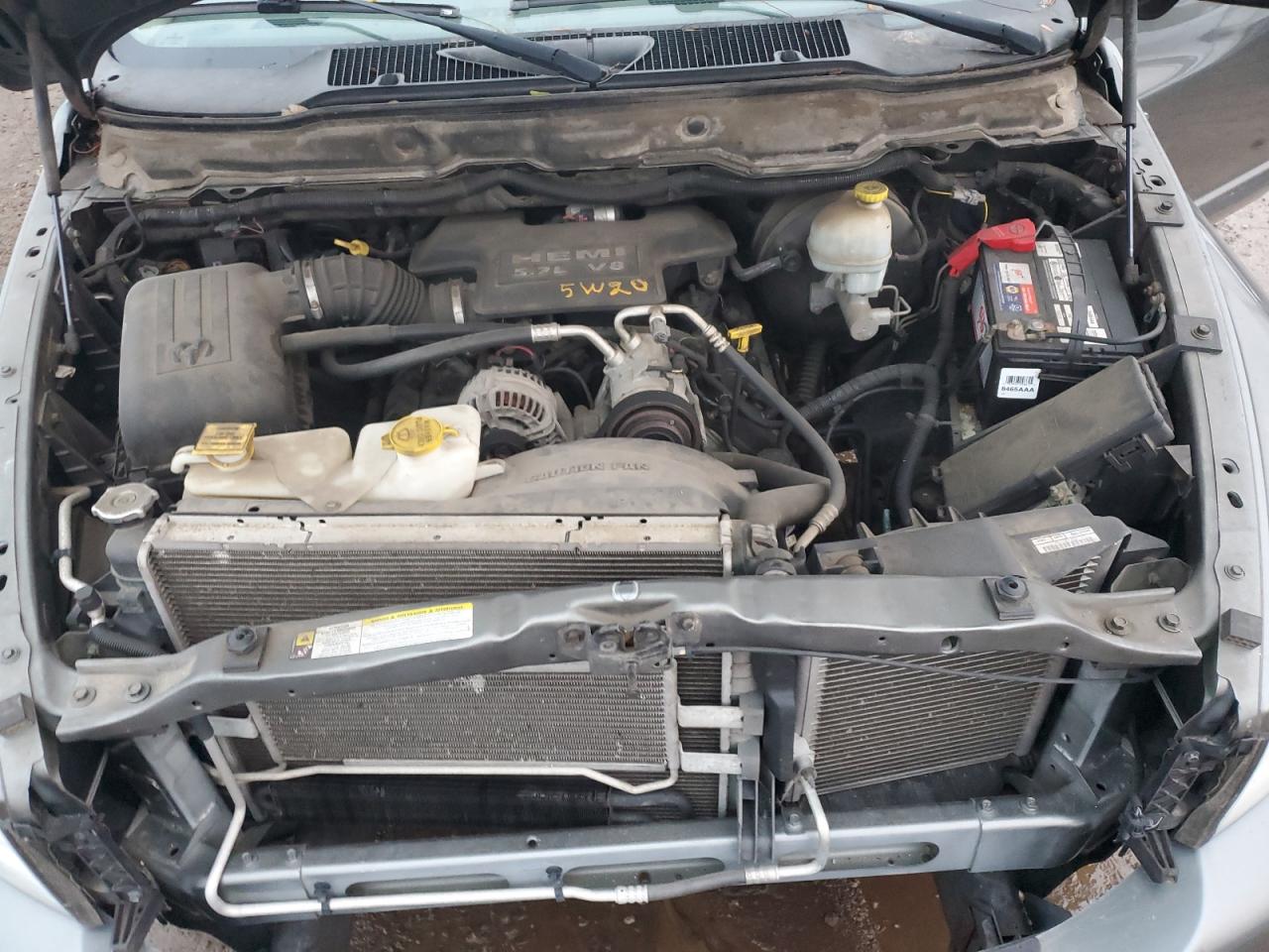 2007 Dodge RAM VIN 3D7KR28D97G832496 Copart auction photo, rear end damage thumbnail 12