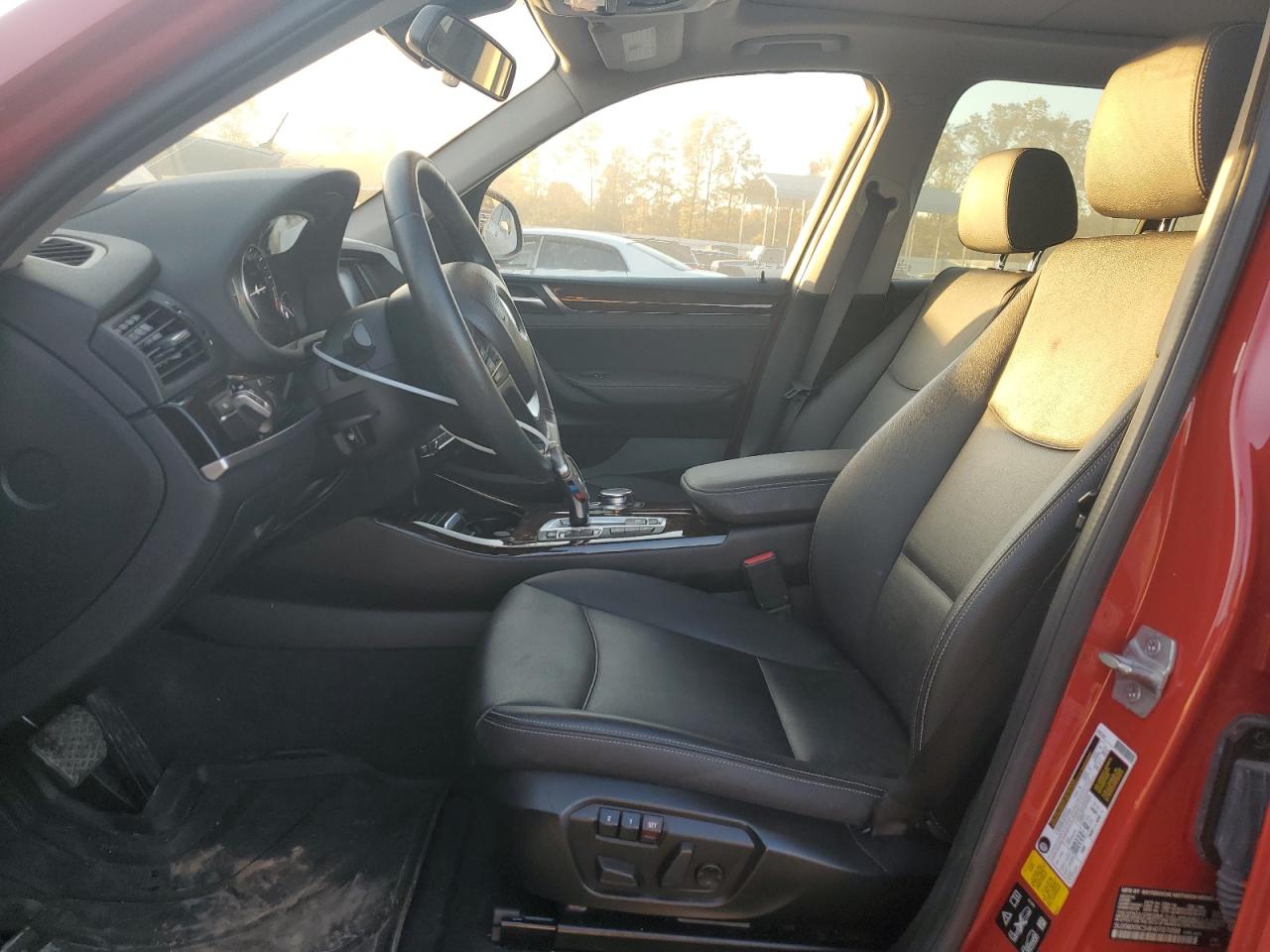 2017 BMW X3 VIN 5UXWX9C54H0T07098 Copart auction photo, front end damage thumbnail 7