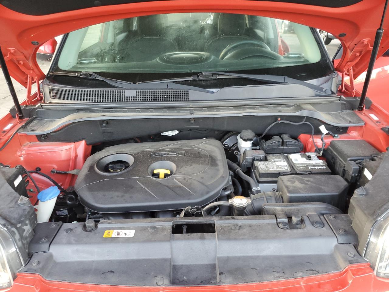 2016 KIA Soul VIN KNDJP3A54G7837735 Copart auction photo, rear end damage thumbnail 12