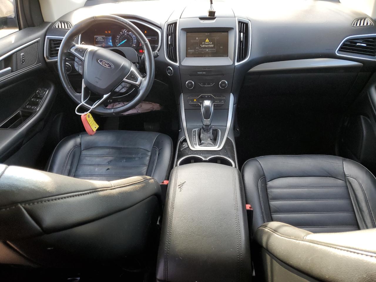 2015 Ford Edge VIN 2FMTK4J8XFBB13900 Copart auction photo, front end damage thumbnail 8