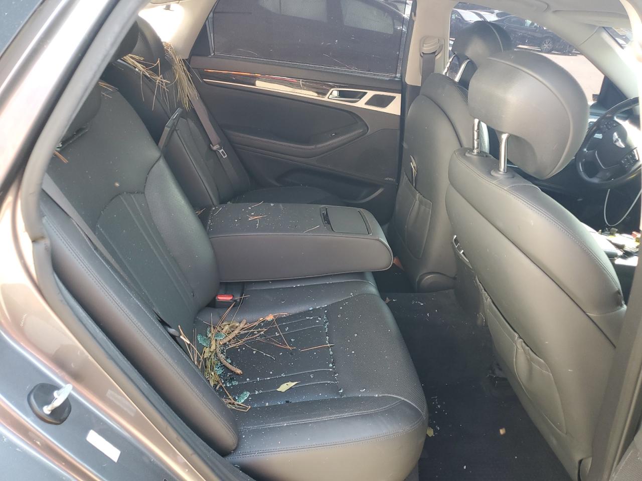 2015 Hyundai Genesis VIN KMHGN4JE2FU068525 Copart auction photo, water/flood / rear end damage thumbnail 10