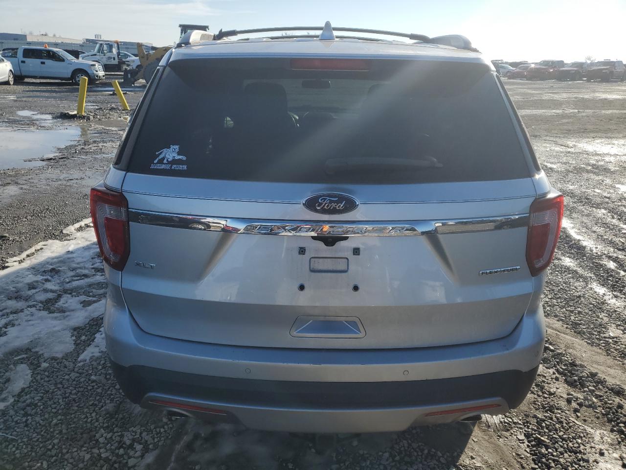 2016 Ford Explorer VIN 1FM5K7D83GGA33855 Copart auction photo, rear end damage thumbnail 6