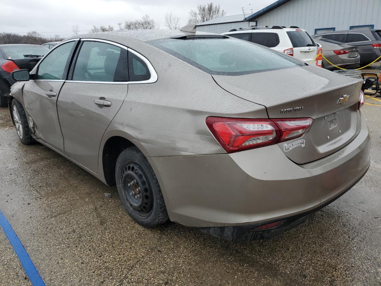 2022 Chevrolet Malibu VIN 1G1ZD5ST6NF137649 Copart auction photo, front end / rear end damage thumbnail 2
