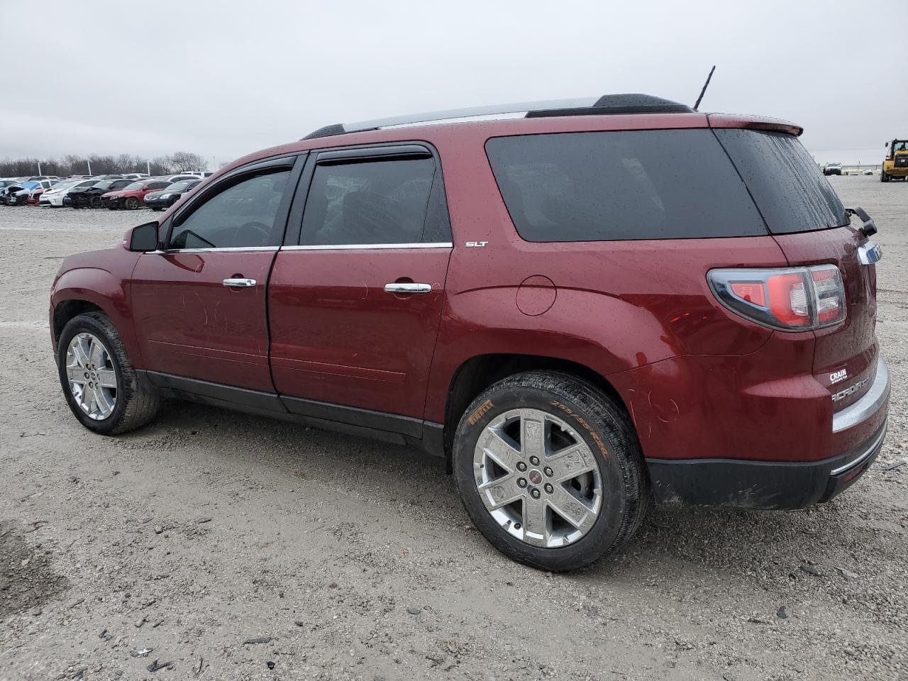 2017 GMC Acadia VIN 1GKKRSKD8HJ116325 Copart auction photo, front end / minor dent/scratches damage thumbnail 2