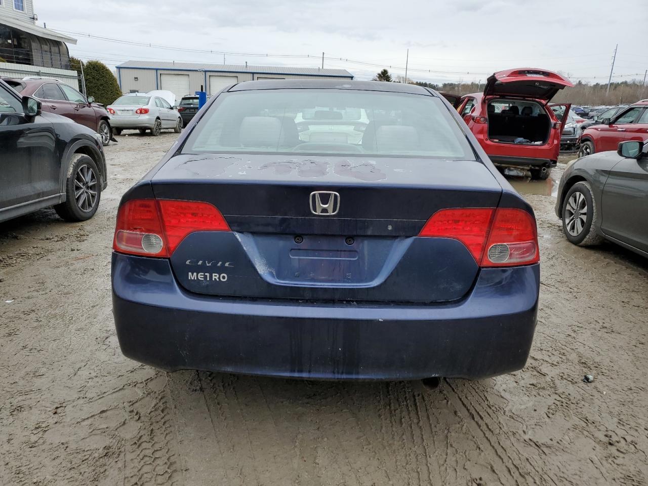 2008 Honda Civic VIN 2HGFA16548H501644 Copart auction photo, front end damage thumbnail 6
