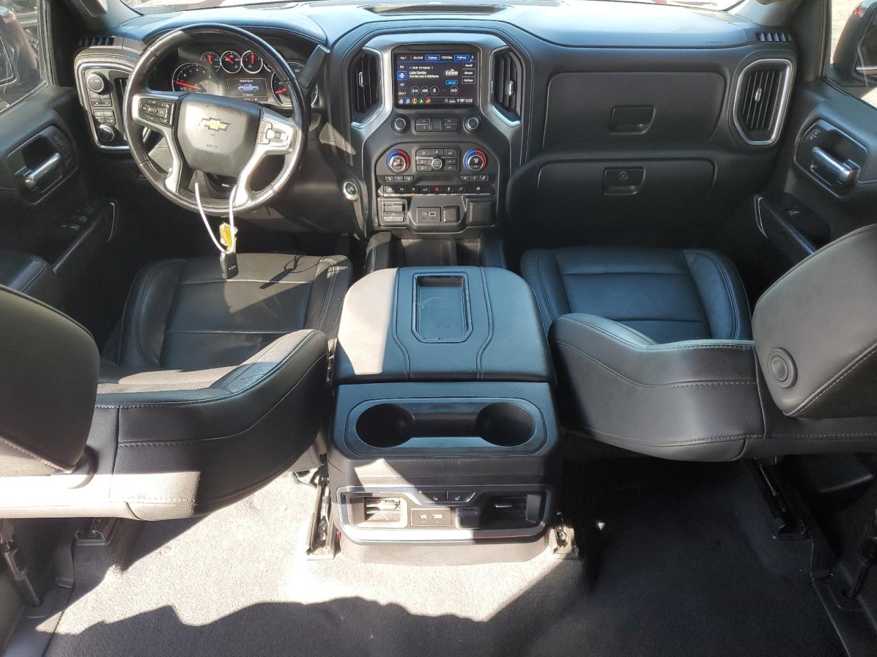 2020 Chevrolet Silverado VIN 1GCUYGELXLZ153782 Copart auction photo, front end / minor dent/scratches damage thumbnail 8