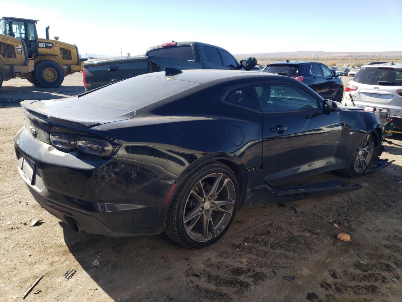 2020 Chevrolet Camaro VIN 1G1FD1RX0L0104439 Copart auction photo, front end / side damage thumbnail 3