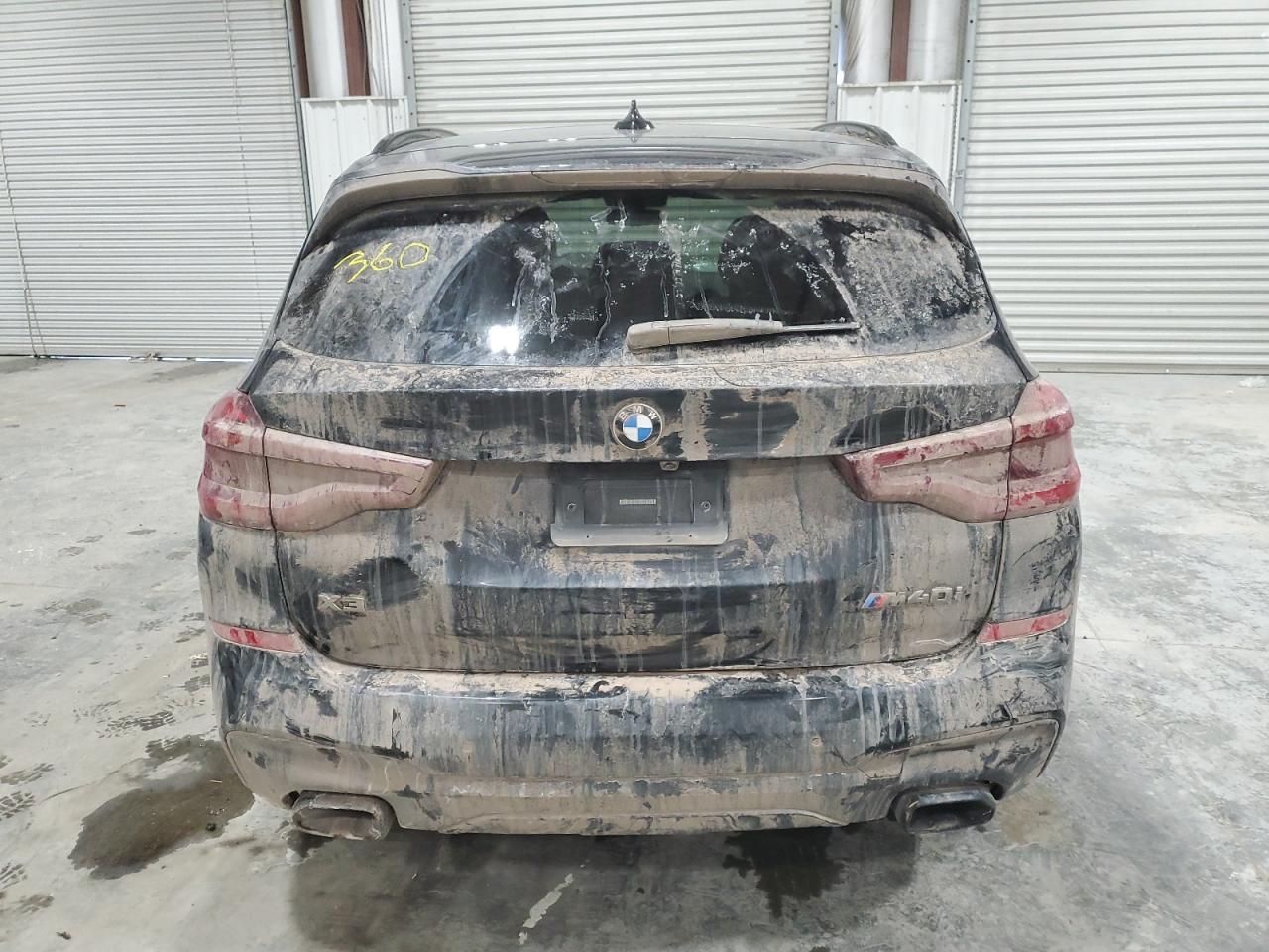 2020 BMW X3 VIN 5UXTY9C02L9D23795 Copart auction photo, front end damage thumbnail 6
