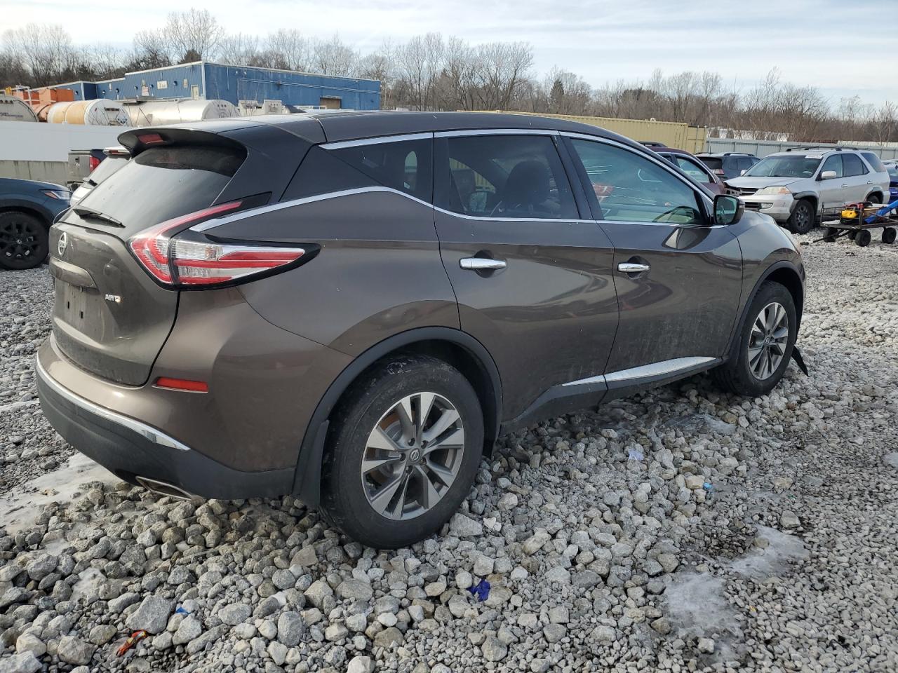2016 Nissan Murano VIN 5N1AZ2MH9GN100824 Copart auction photo, front end / side damage thumbnail 3