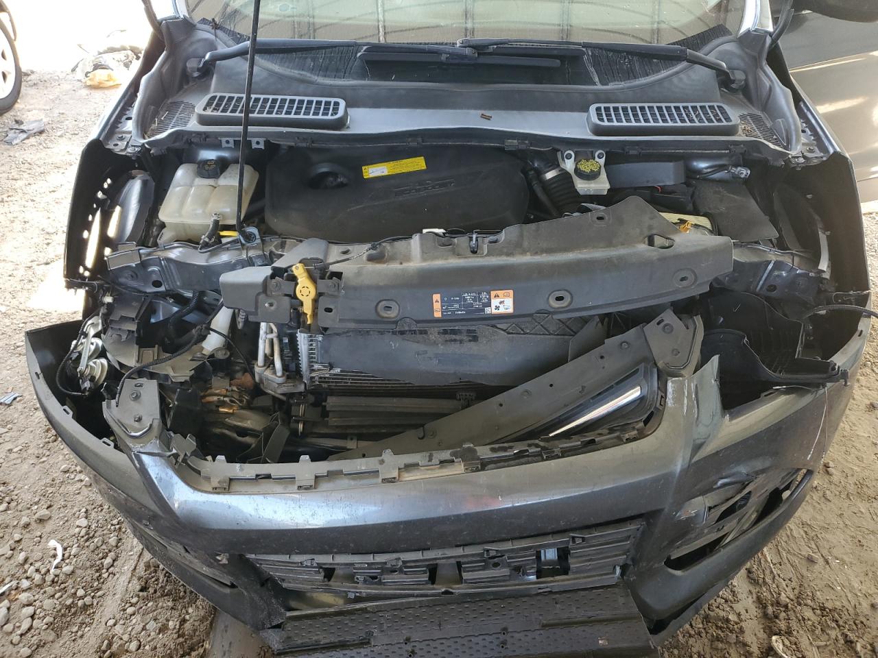 2016 Ford Escape VIN 1FMCU0GX9GUB88147 Copart auction photo, front end damage thumbnail 12