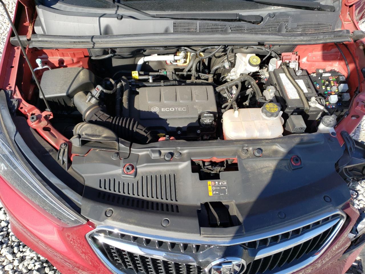 2020 Buick Encore VIN KL4CJ1SB6LB001350 Copart auction photo, all over damage thumbnail 12