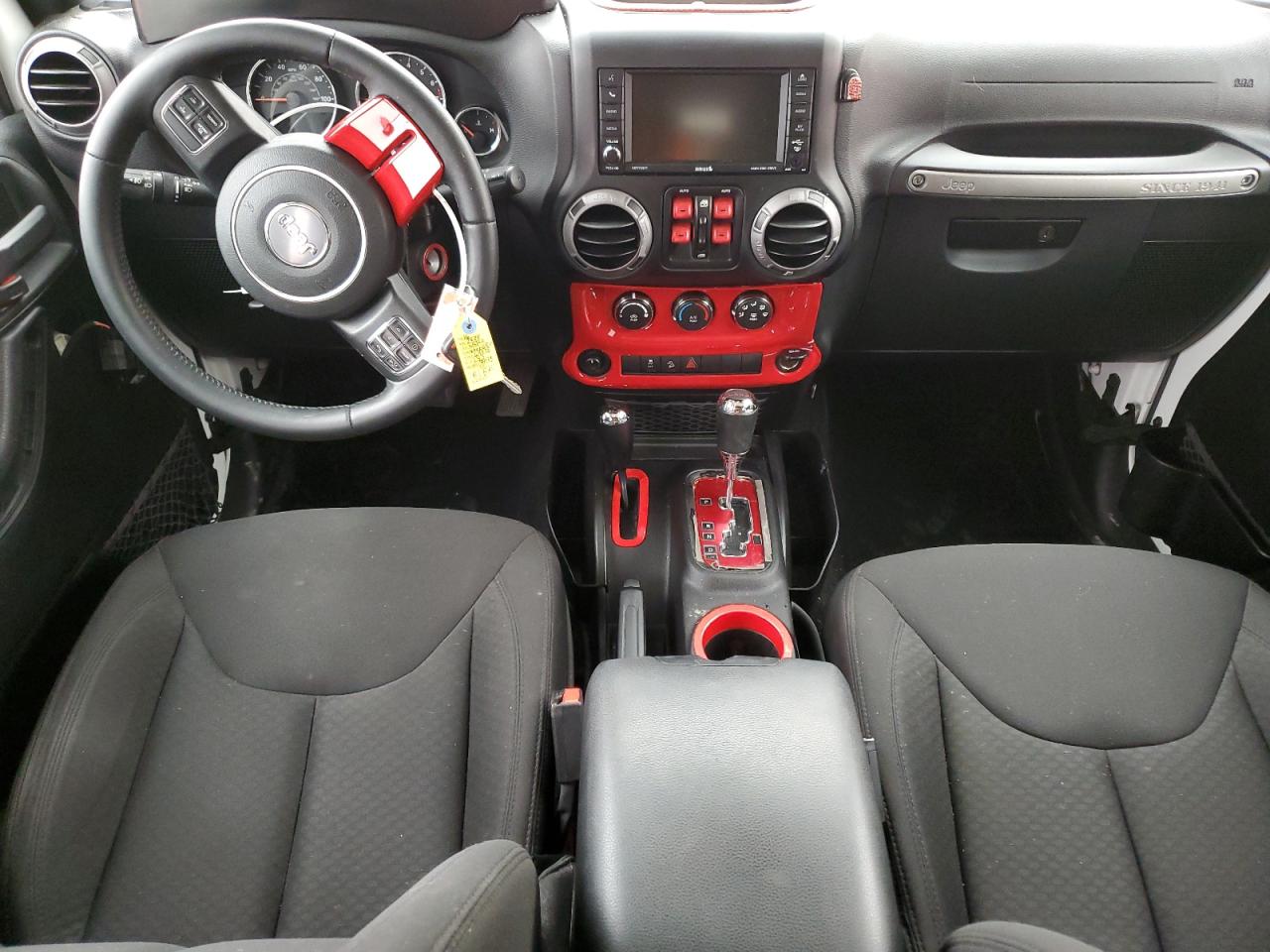 2016 Jeep Wrangler VIN 1C4BJWDG0GL104013 Copart auction photo, front end damage thumbnail 8