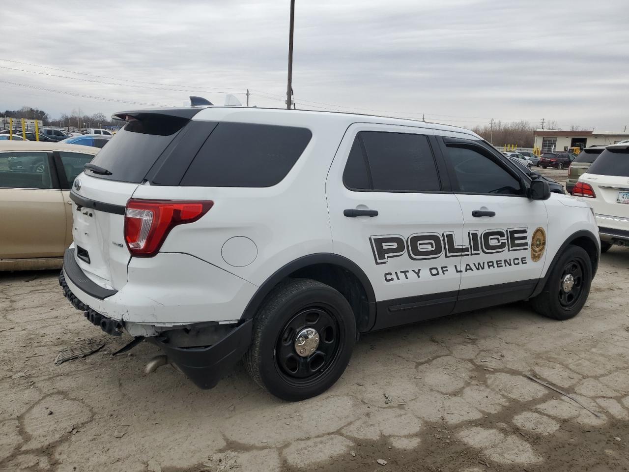 2018 Ford Explorer VIN 1FM5K8AR8JGC56001 Copart auction photo, rear end damage thumbnail 3