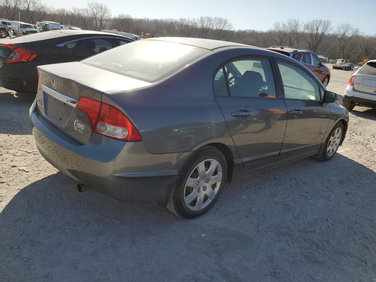 2009 Honda Civic VIN 1HGFA16569L014398 Copart auction photo, front end damage thumbnail 3