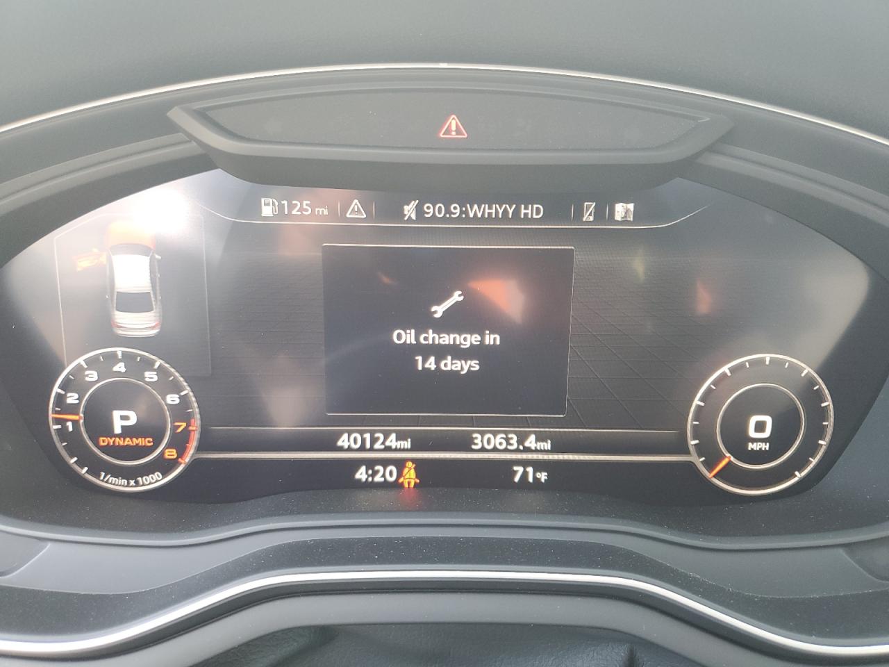 2019 Audi A4 VIN WAUENAF40KN002714 Copart auction photo, front end damage thumbnail 9