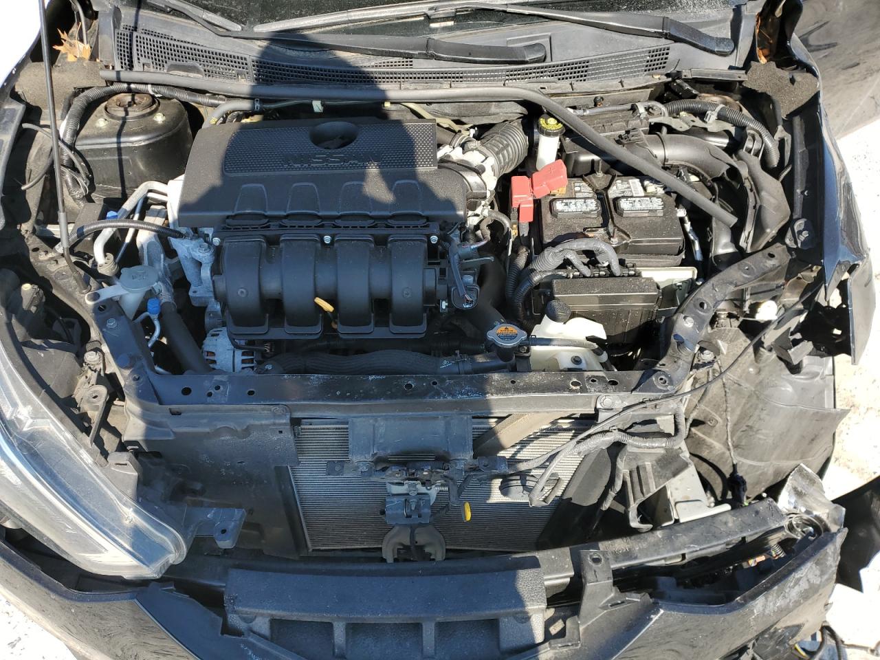 2019 Nissan Sentra VIN 3N1AB7AP2KY455754 Copart auction photo, side / front end damage thumbnail 13