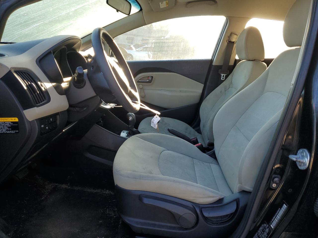 2013 KIA Rio VIN KNADM4A37D6200279 Copart auction photo, minor dent/scratches damage thumbnail 7