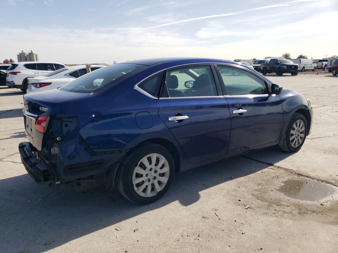 2019 Nissan Sentra VIN 3N1AB7AP8KY272956 Copart auction photo, all over damage thumbnail 3