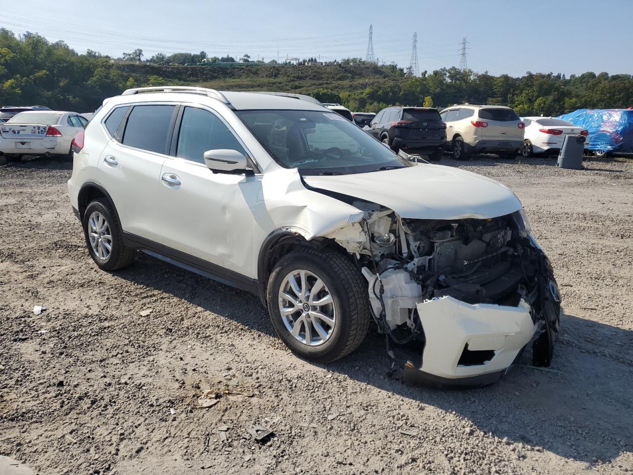 2018 Nissan Rogue VIN 5N1AT2MVXJC850078 Copart auction photo, front end damage thumbnail 4