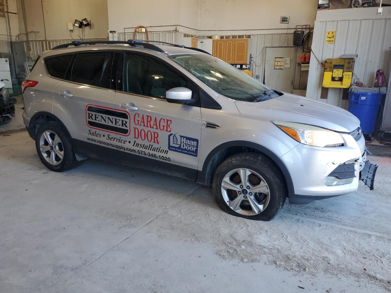 2015 Ford Escape VIN 1FMCU9G9XFUB97816 Copart auction photo, all over damage thumbnail 4