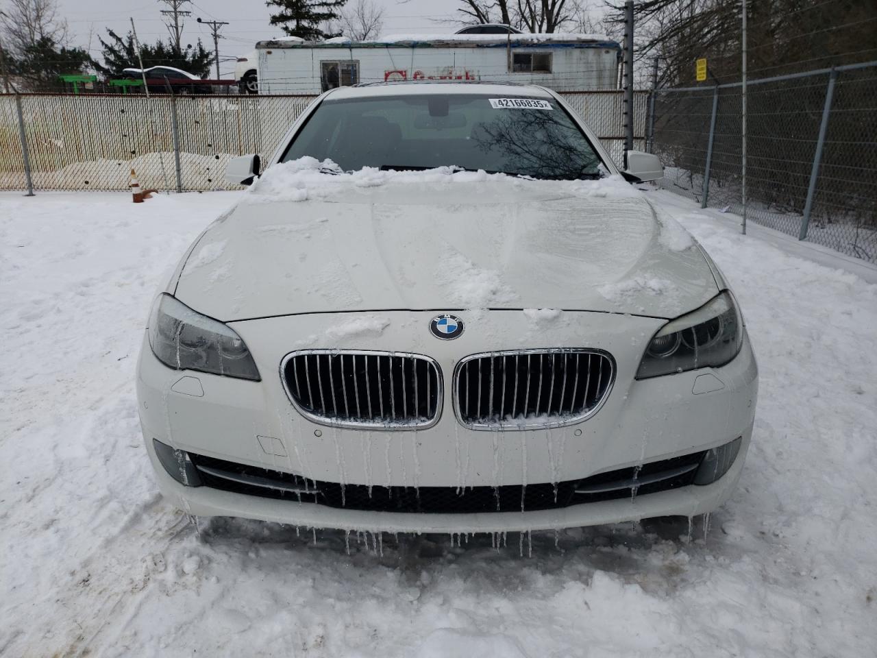 2013 BMW 5er VIN WBAFU7C56DDU76781 Copart auction photo, rear end / front end damage thumbnail 5
