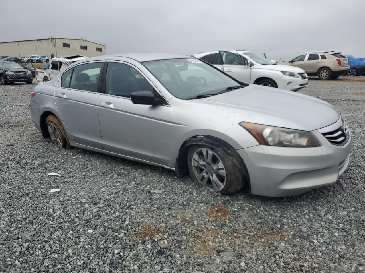 2011 Honda Accord VIN 1HGCP2F61BA002614 Copart auction photo, all over damage thumbnail 4